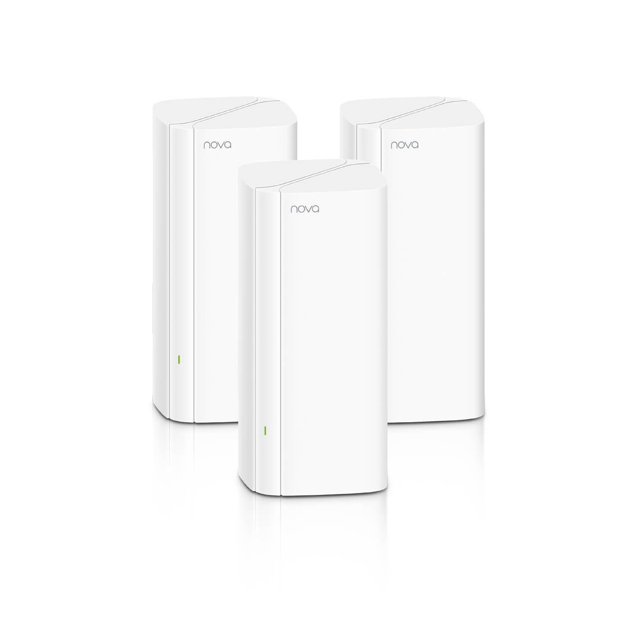Tenda Nova Mesh 12 White Tri-band Whole Home Mesh WiFi System 2-Pack Used