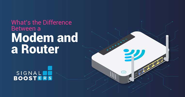 What's the Difference a Modem and a Router?